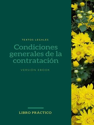 cover image of Condiciones generales de la contratación